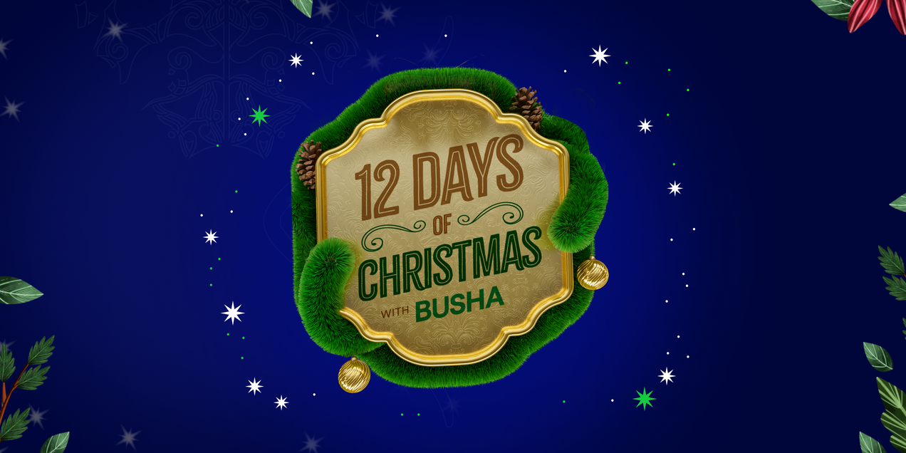 12 Days of Christmas With Busha (Now Closed!!!)