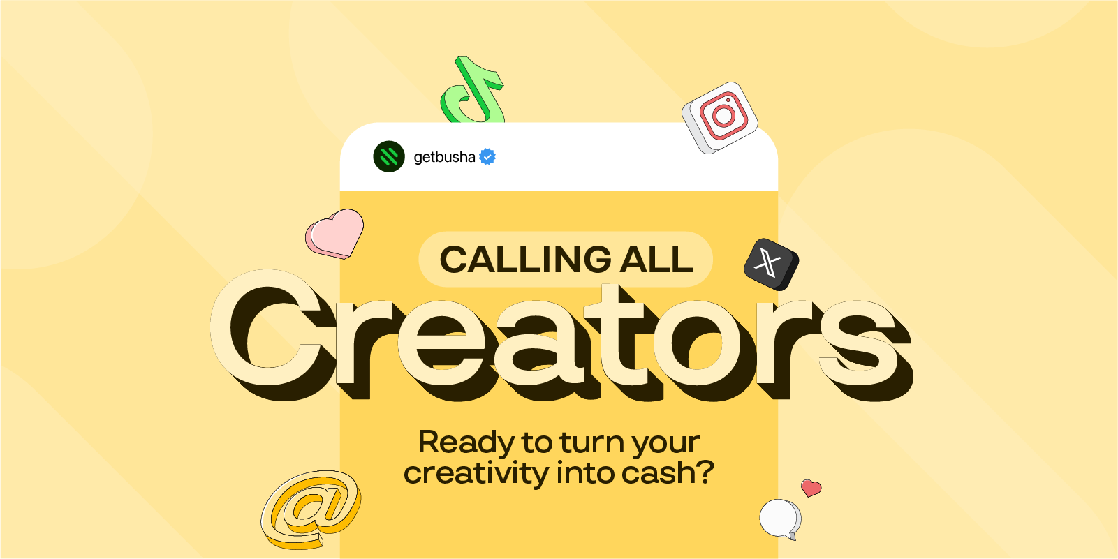 Busha Creators Programme