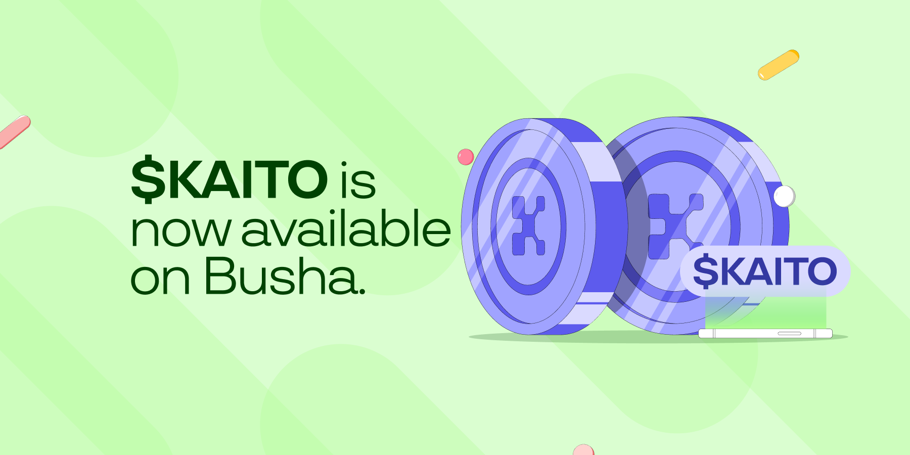 Busha Lists $KAITO