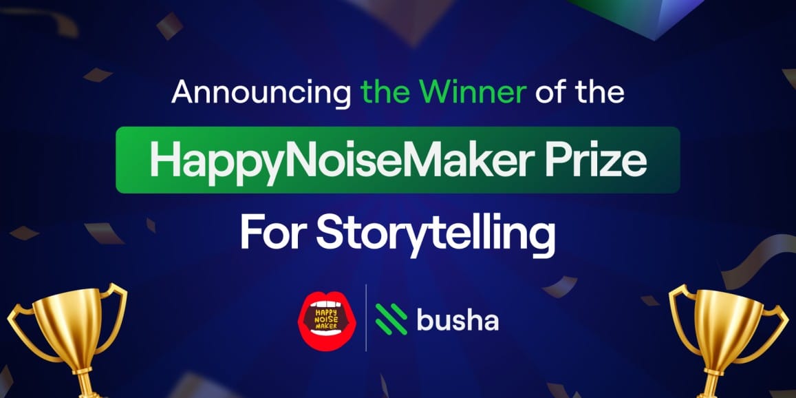 Announcing The Winner of the HappyNoiseMaker Prize For Storytelling
