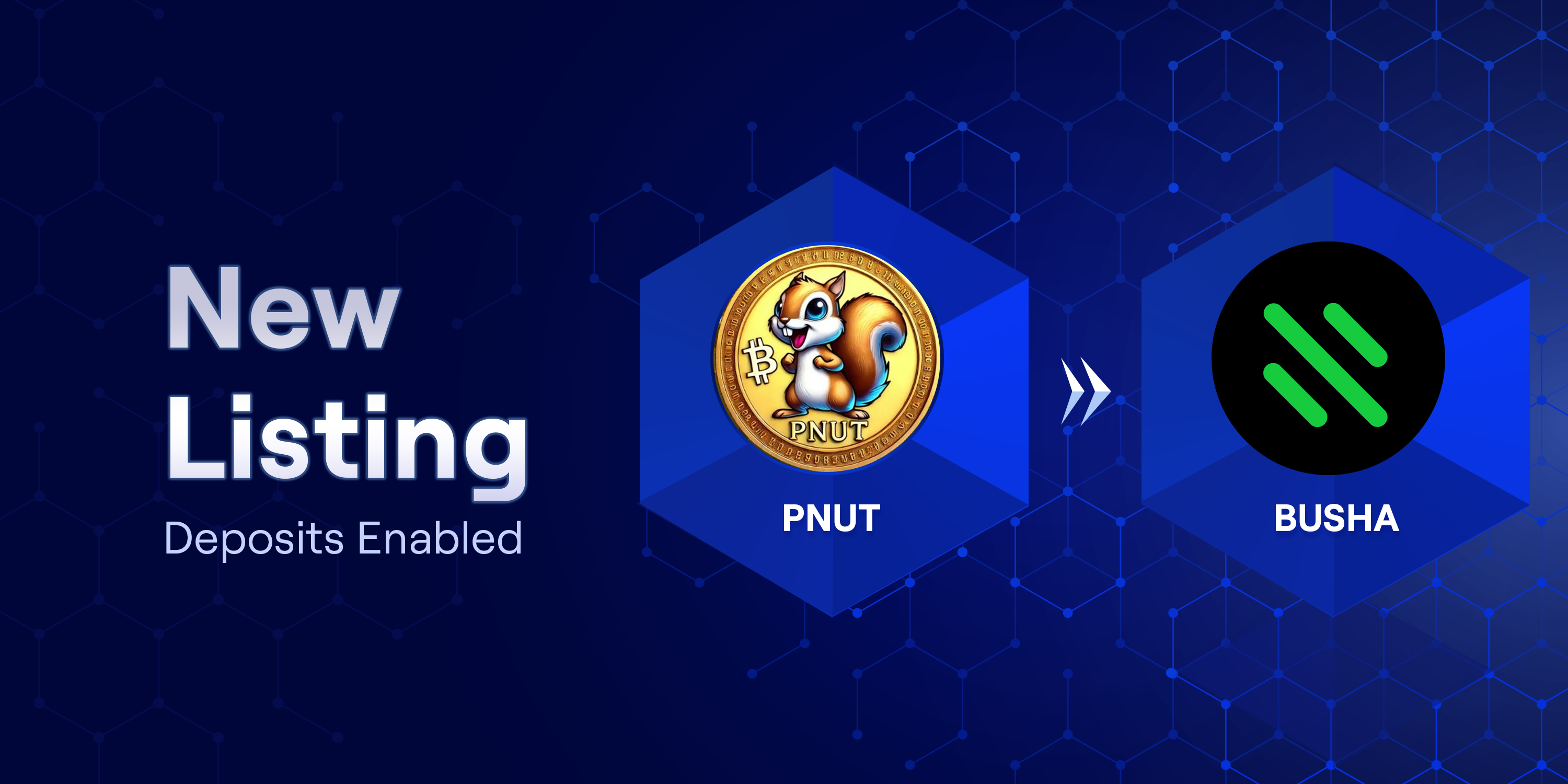 Busha Lists $PNUT